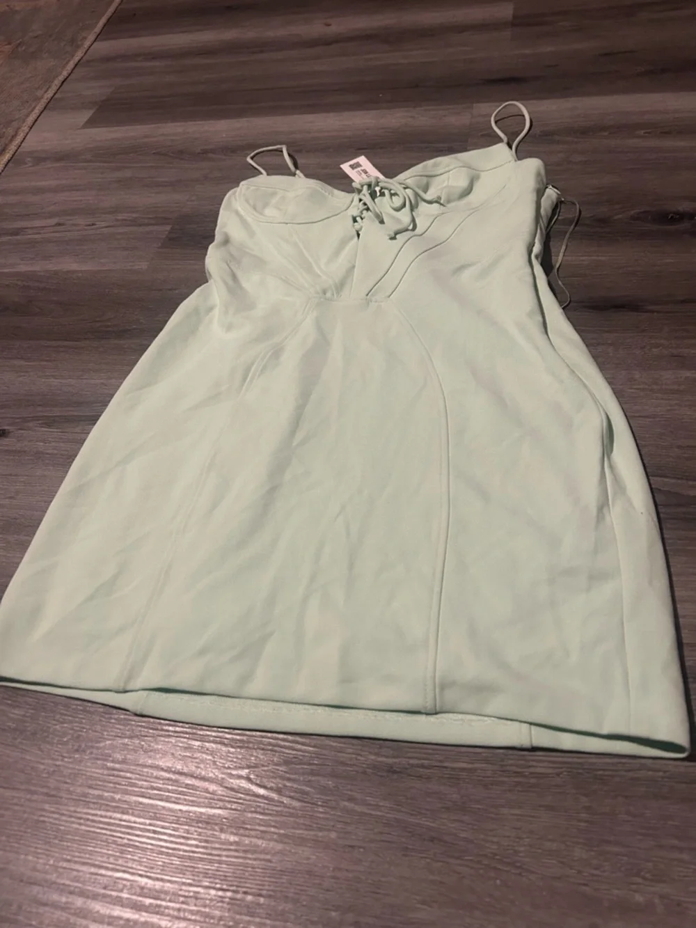 mint green dress zara NWT ZARA ss22 WOMAN MIDI STRAPPY SATIN DRESS MINT GREEN 331,3067/361_L